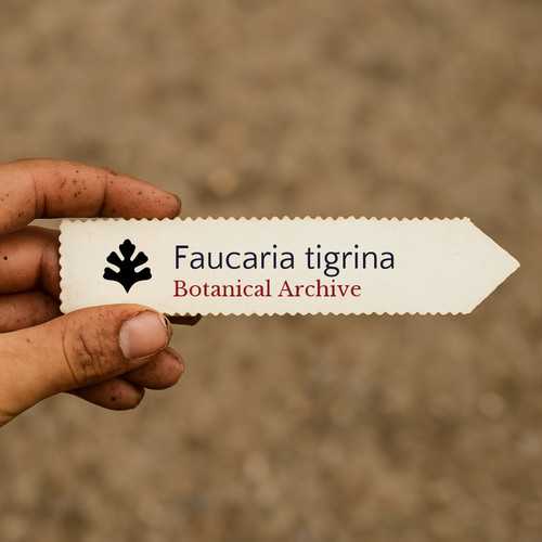 Faucaria tigrina seeds - faucaria,